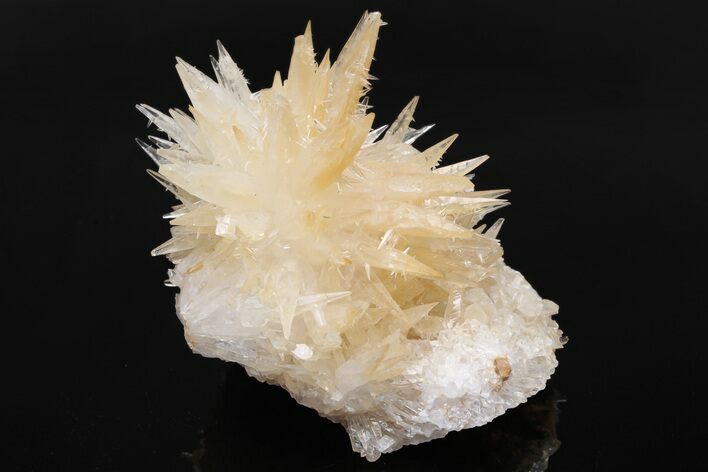 Sharp Fluorescent Calcite Crystal Cluster - Wenshan Mine, China #223579